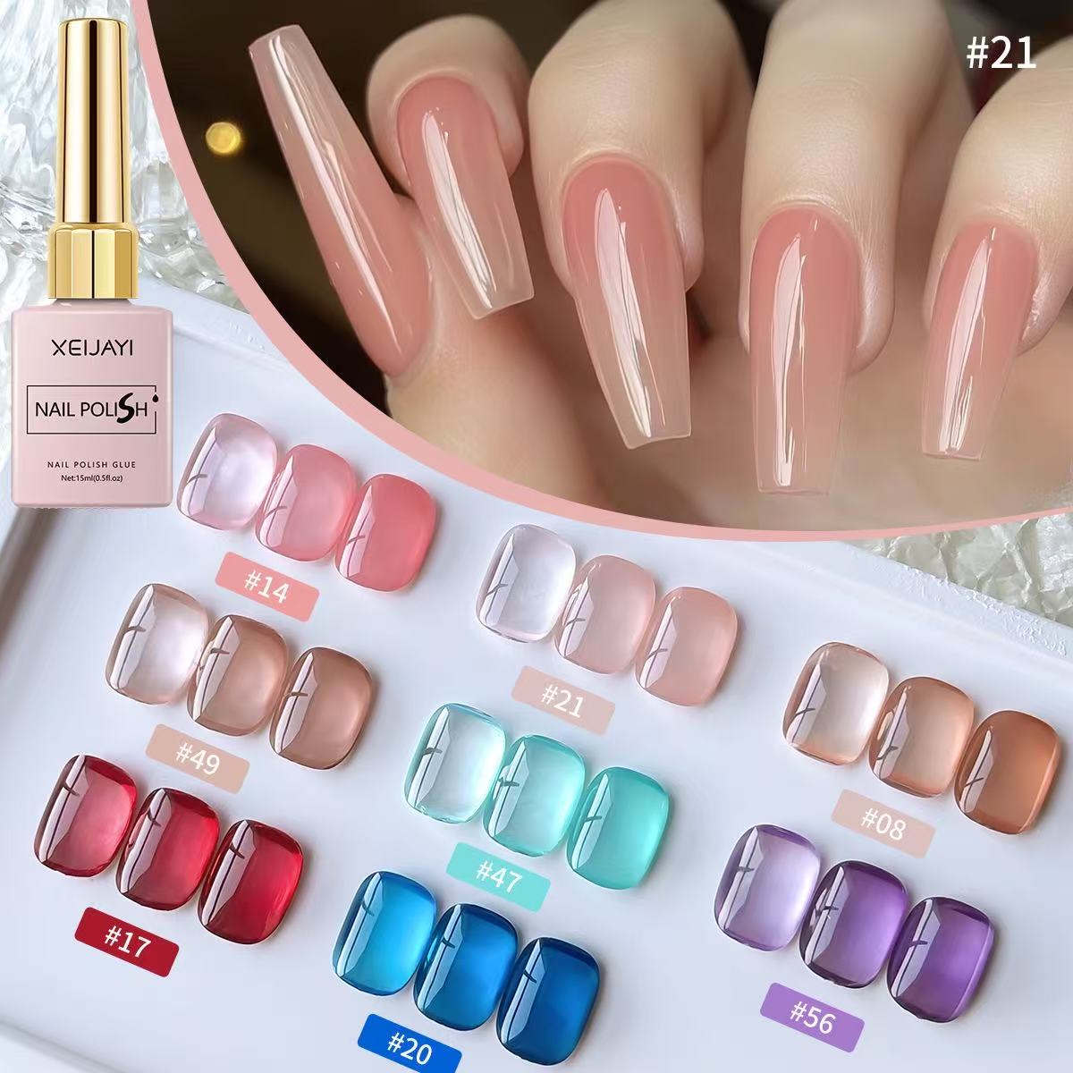 8 Colors Gel Nail Polish Kit 1 - đánh giá và giá Uv Lamp Nail Resin