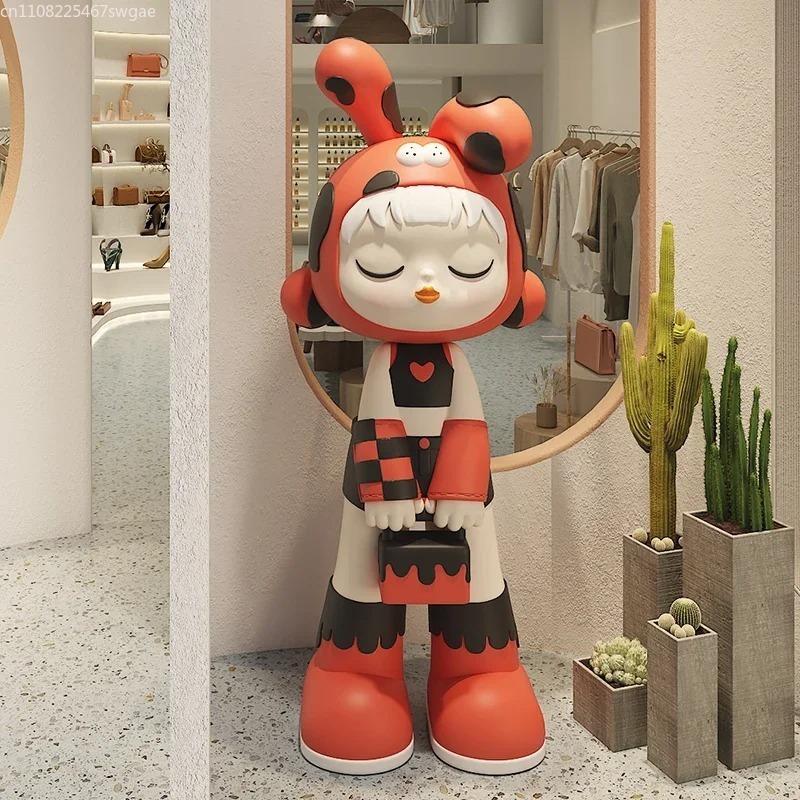 Art Cartoon Girl Statue Indoor - đánh giá và giá Resin Art Craft
