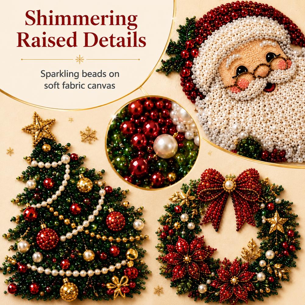Christmas Santa Claus Pearl Ar - đánh giá và giá Resin Art Craft