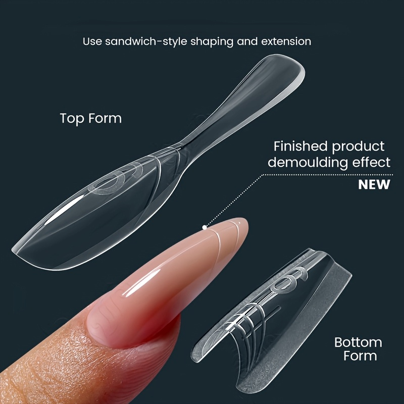 240 Pieces of Dual-Form Nail F - đánh giá và giá Resin Art Template