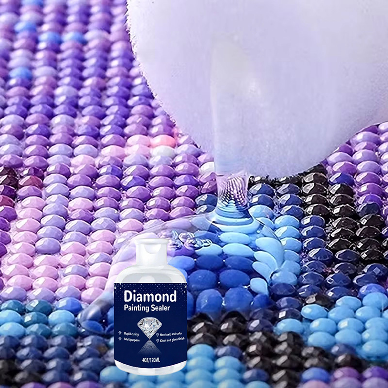 Diamond Painting Sealant, Art  - đánh giá và giá Resin Art Craft