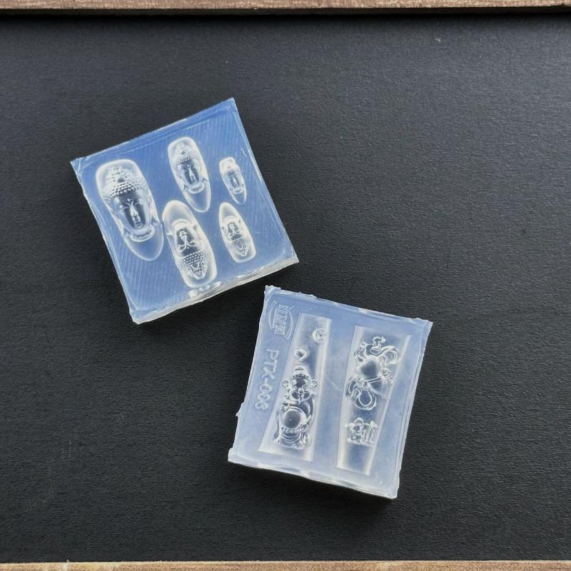 3D Acrylic Nail Art Mold Silic - đánh giá và giá Resin Art Template