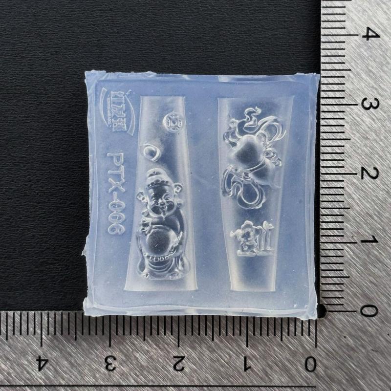 3D Acrylic Nail Art Mold Silic - đánh giá và giá Resin Art Template