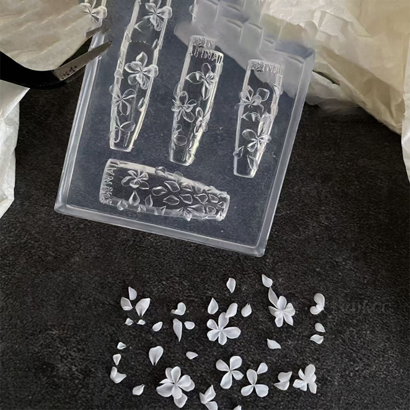 **1PC 3D Flowers Nail Mold DIY - đánh giá và giá Resin Art Template