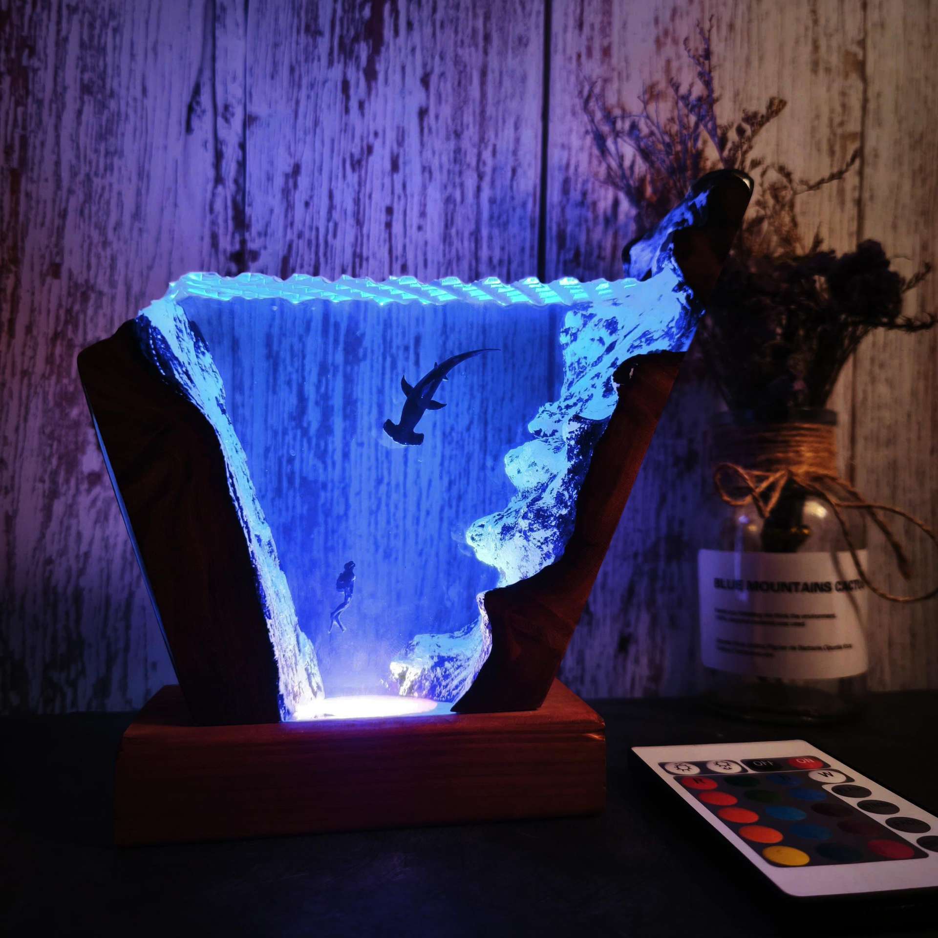 6 * 4-inch Ocean Series Diver  - đánh giá và giá Resin Art Gift For Wedding