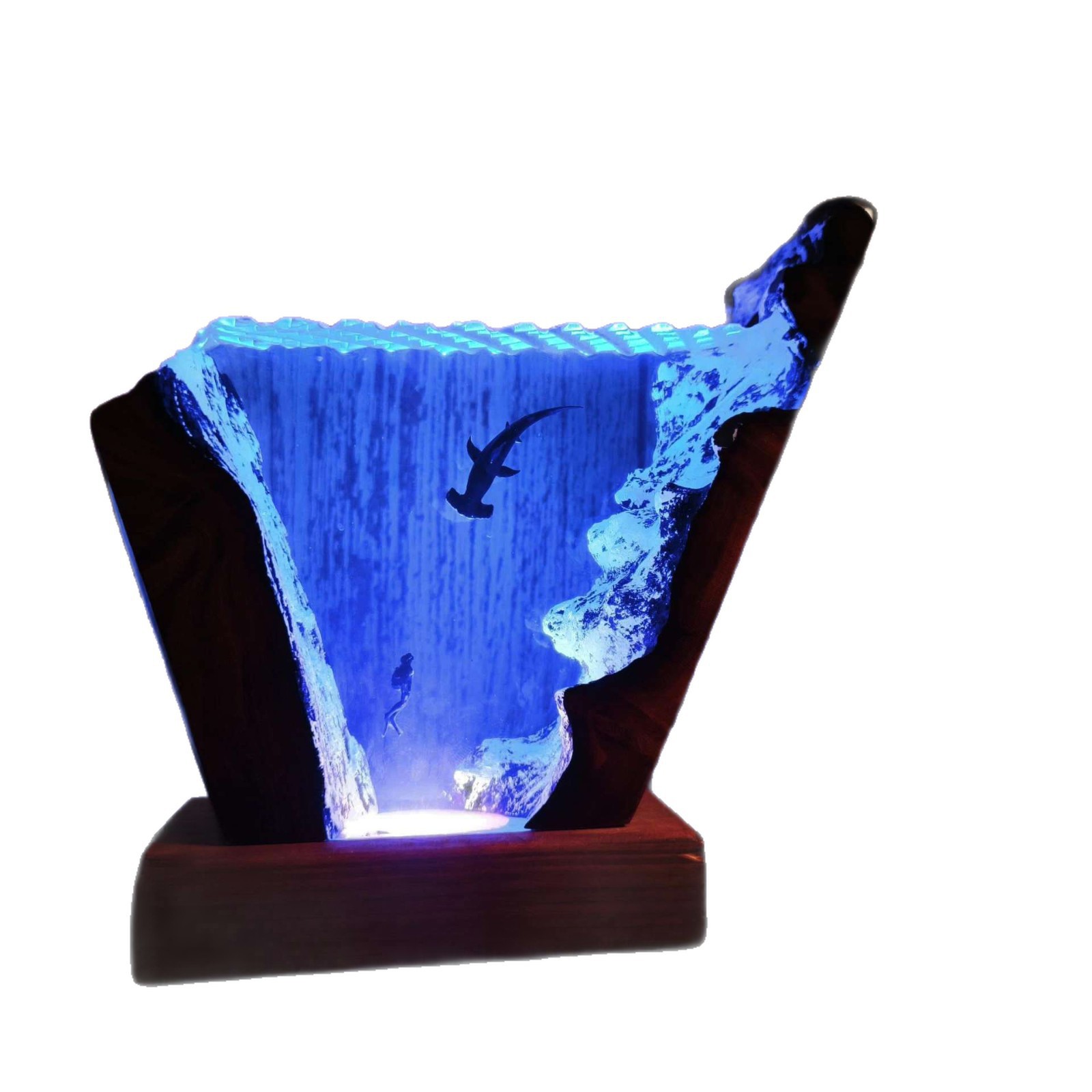 6 * 4-inch Ocean Series Diver  - đánh giá và giá Resin Art Gift For Wedding