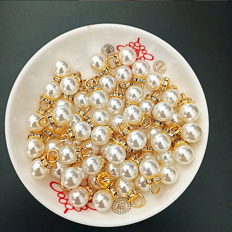 30Pcs Round Pearl Diamond Pend - đánh giá và giá Resin Art Gift For Wedding