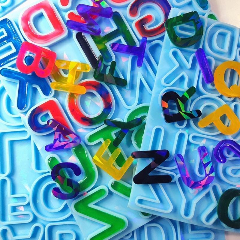 Chữ Bông Nhựa Khuôn Toàn Phươn - đánh giá và giá Resin Art Letter Keychain