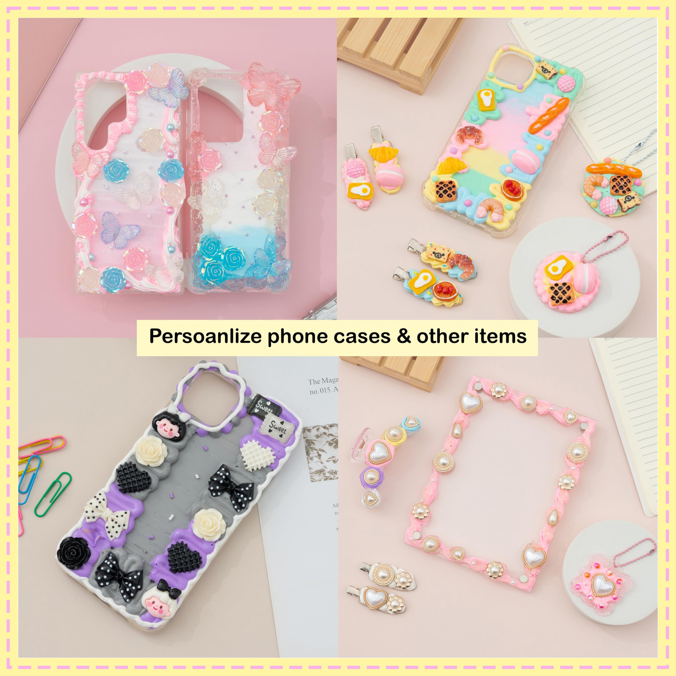70g Starry Sky Imitation Cream - đánh giá và giá Resin Art Phone Case