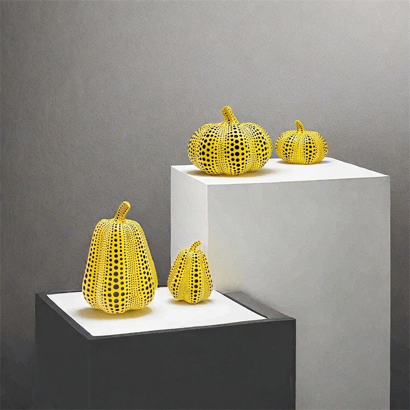 Yellow Pumpkin Resin Pigeon Ow - đánh giá và giá Resin Art Gift For Wedding