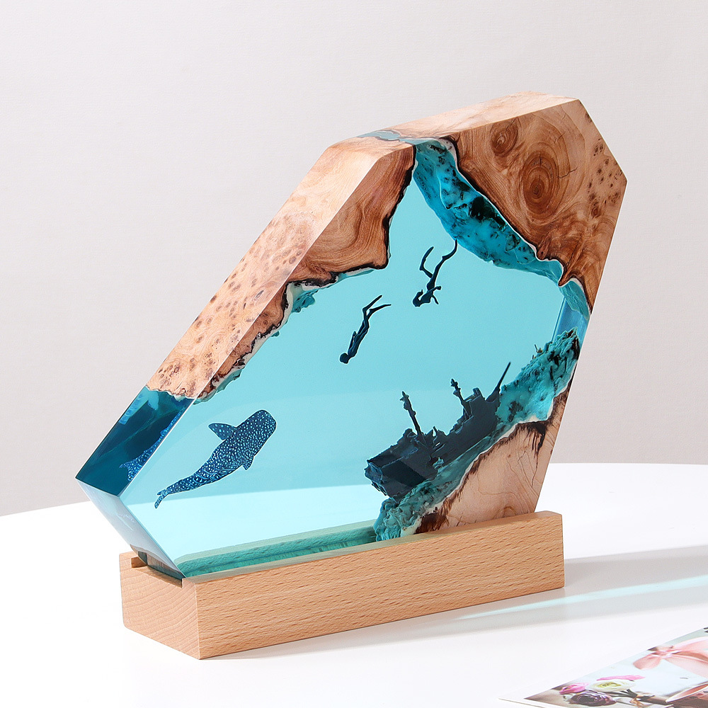 New Creative Indoor Bedroom Of - đánh giá và giá Resin Art Lamp