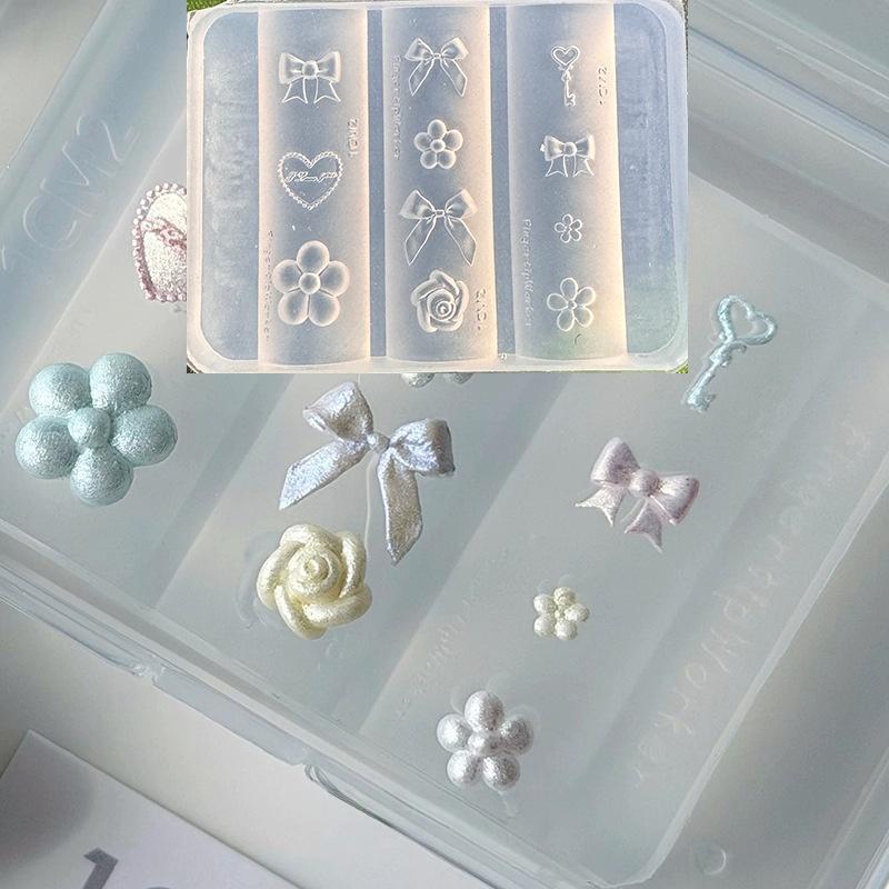 Portable Reusable Silicone Nai - đánh giá và giá Resin Art Template