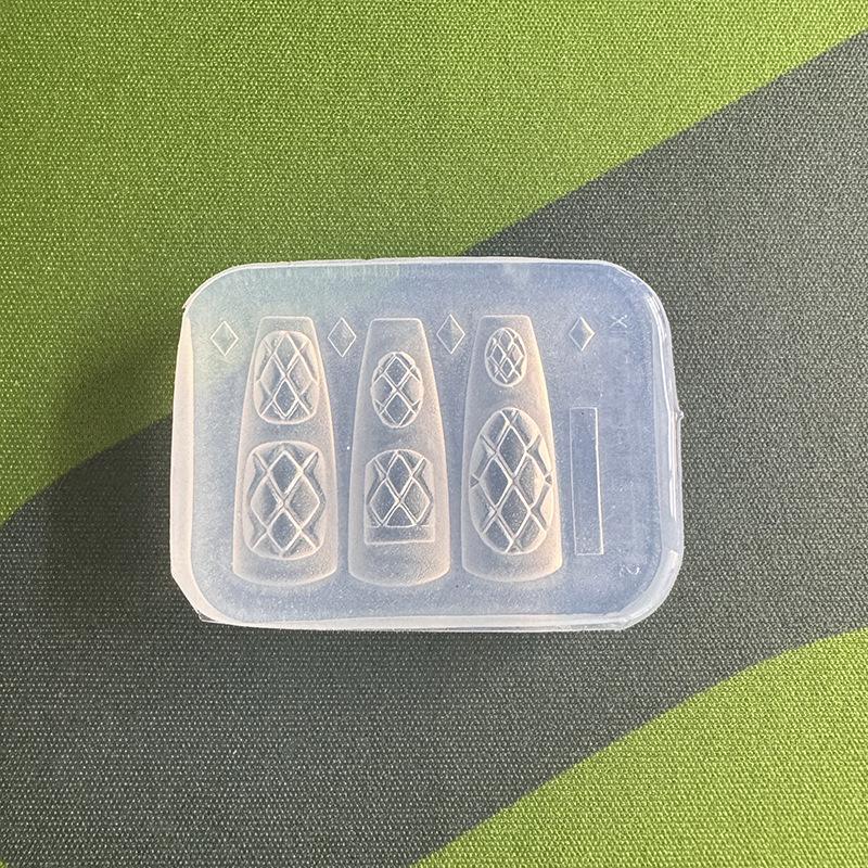 Portable Reusable Silicone Nai - đánh giá và giá Resin Art Template